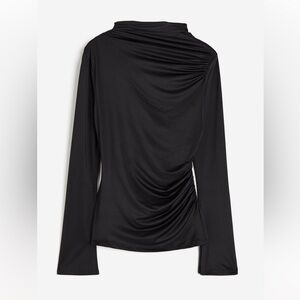 H&M Draped Jersey Top